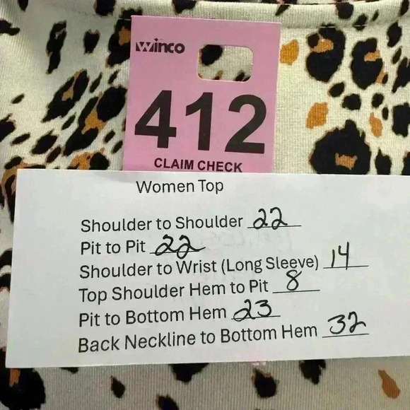 Chicos Women’s 0 US Small Long Sleeve Tunic Cheetah Animal Print Blouse Top - Picture 12 of 12